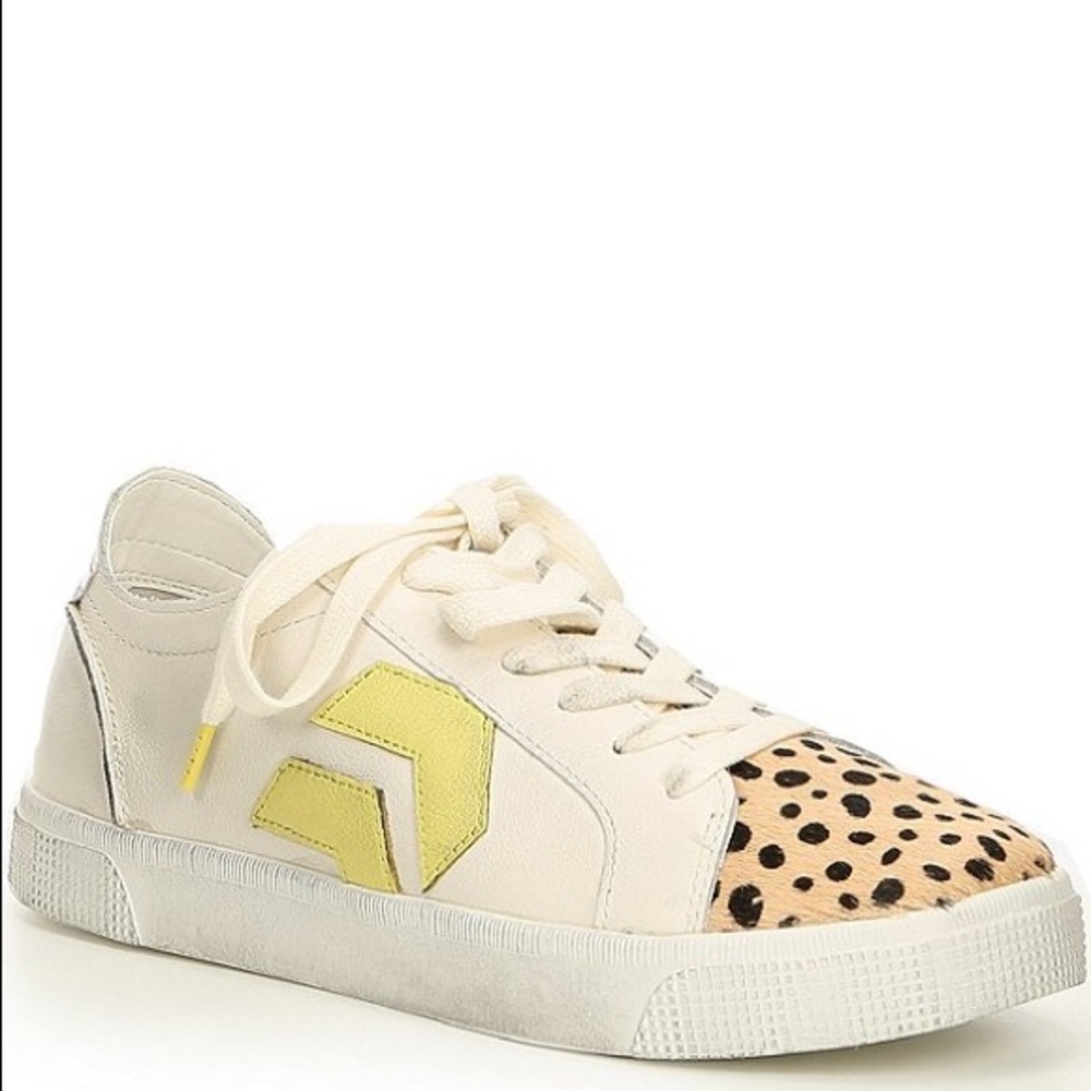 Dolce Vita Zaga Calf Hair Sneaker 7.5 NEW